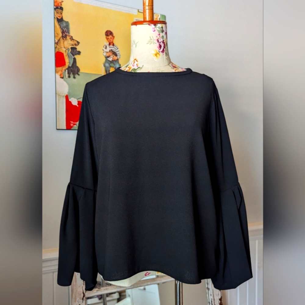 Zara Bell Sleeve Top